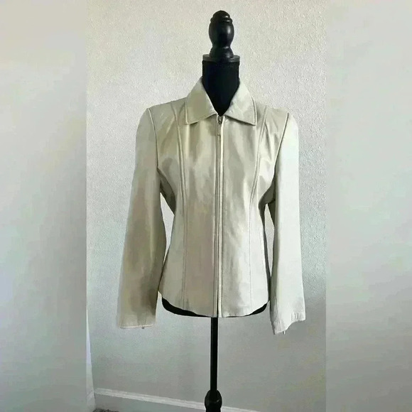 VINTAGE Pamela McCoy Genuine Leather Jacket ~ Small ~ Incredible Condition! - Picture 1 of 13